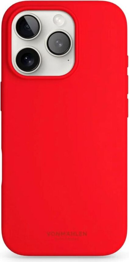 iPhone 16 Pro Eco Silikon Deksel - MagSafe Kompatibel - Firecracker