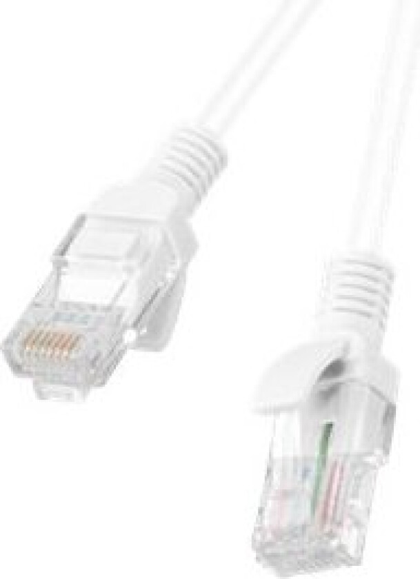 UTP Kategori 5e Rigid Nettverkskabel Lanberg PCU5-10CC-3000-W Hvit 30 m