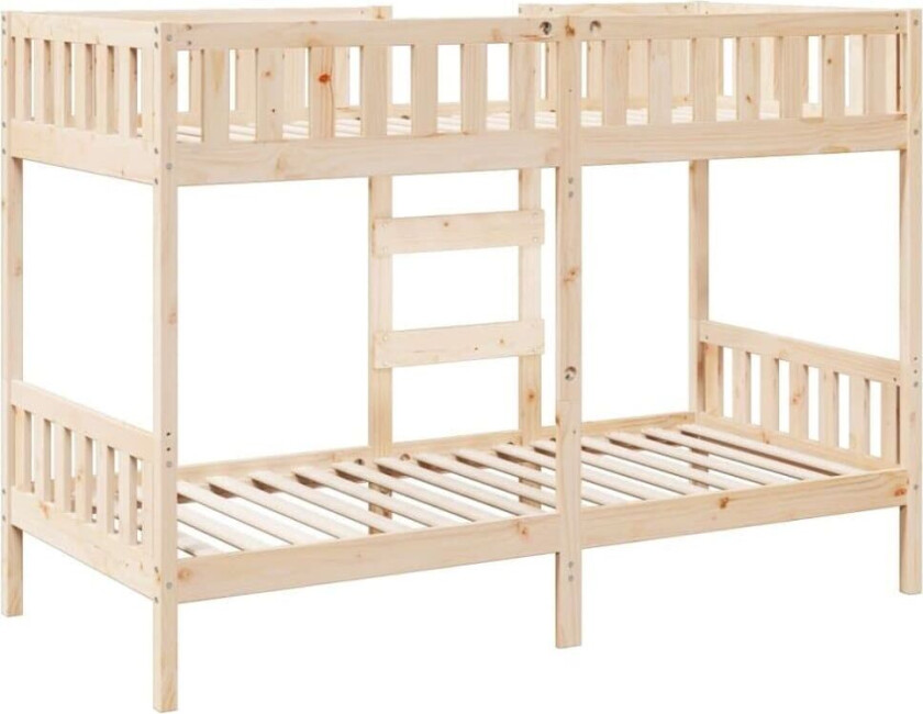 Køyeseng 75x190 cm heltre furu