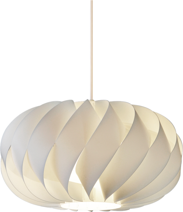 Imperial taklampe 35 cm - Hvit