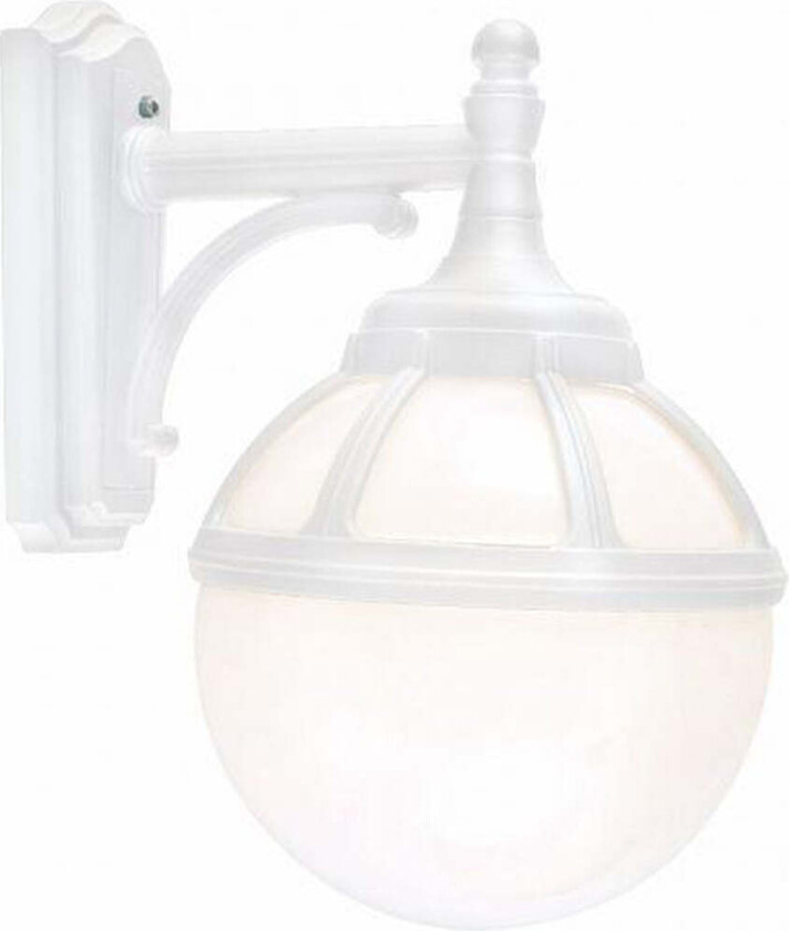 Bologna vegglampe - Hvit / Opal glass