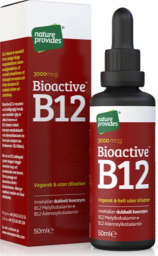 Bioaktiv Flytande B12 50 ml