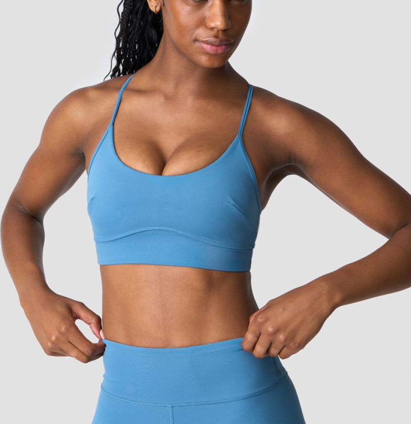 Endurance Sports Bra, Light Teal