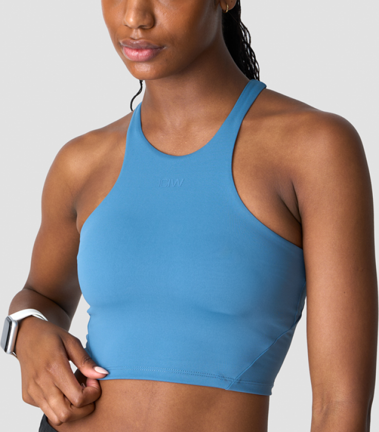 Endurance 2-in-1 Tank Top Wmn, Light Teal