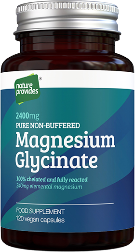 Magnesiumglycinat 120 kapsler