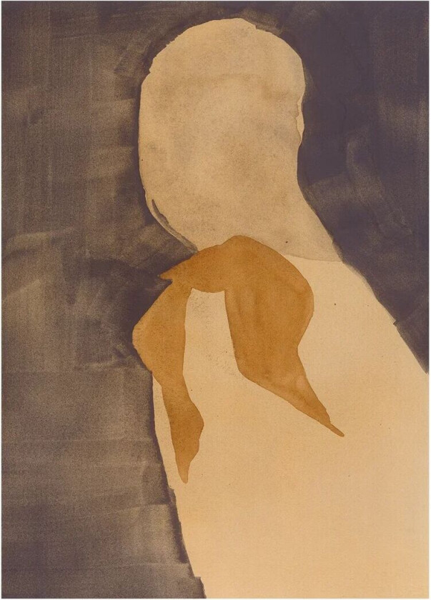 Brown Scarf plakat 50 x 70 cm