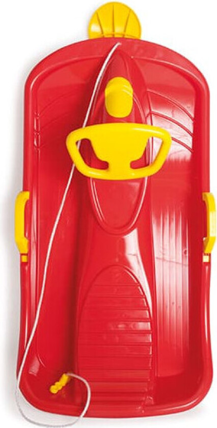 Sled med ratt - 95cm, Rød - 12+ måneder