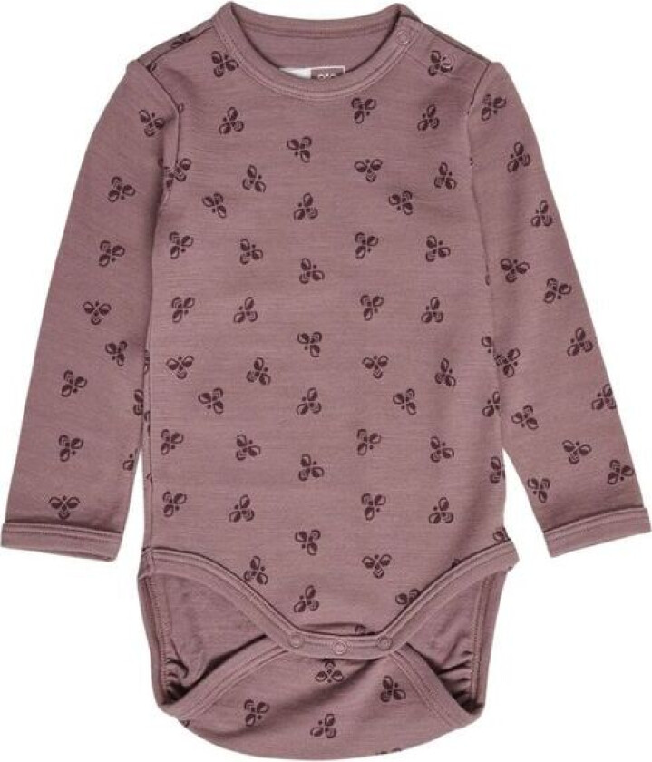 Hummel - Ullbody Ull og Viskose Bambo Twilight Mauve