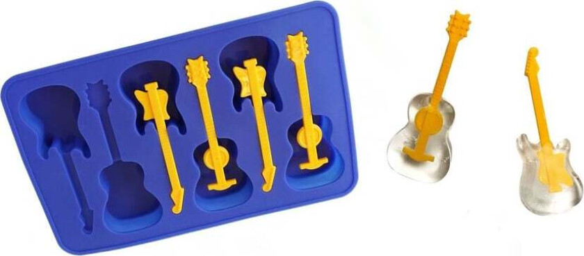 - Rockin' Guitar Ice Mold - Ice cube tray