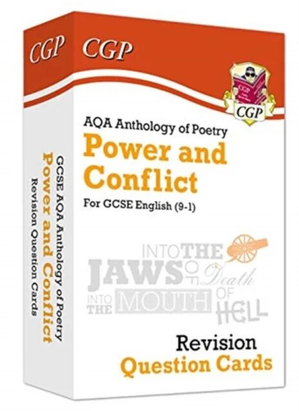 GCSE English: AQA Power & Conflict Poetry Anthology - Revision Question Cards av CGP Books
