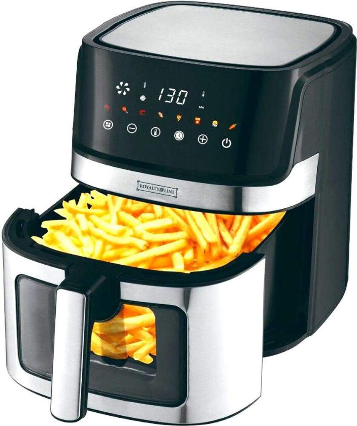 Airfryer 6,5L med digitalt display og vindu - 1700W