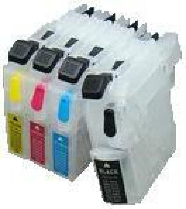4 Farge, refill cartridge set, LC223 CMYK