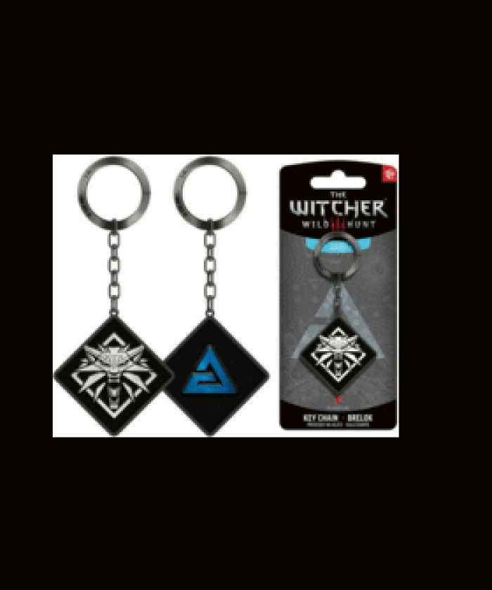 - The Witcher 3 AARD Symbol Keychain