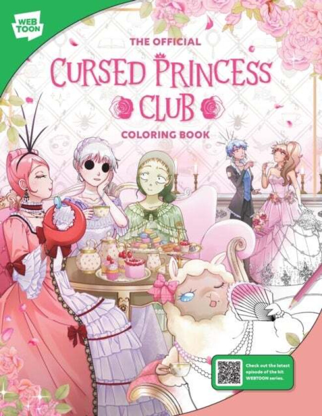 The Official Cursed Princess Club Coloring Book av LambCat, WEBTOON Entertainment, Walter Foster Creative Team