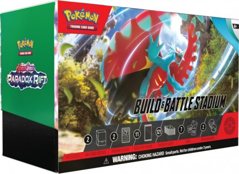 Pokémon Tcg: Scarlet & Violet - Paradox Rift - Build & Battle Stadium