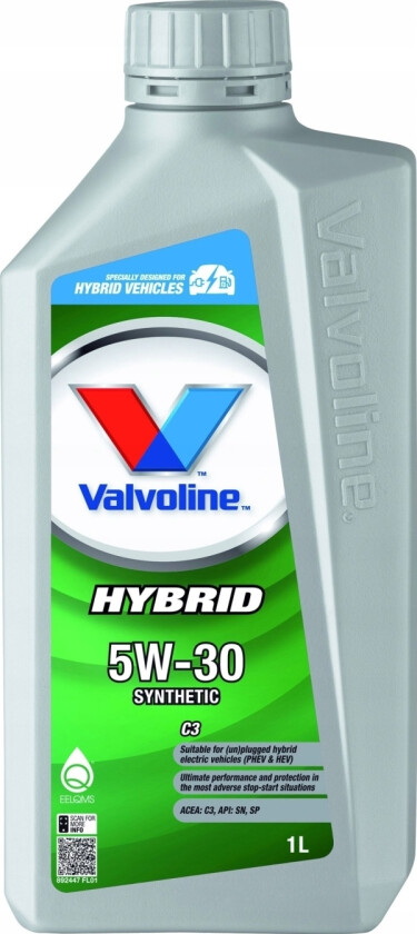 Motorolje Hybrid C3 5W30 1L, Valvoline