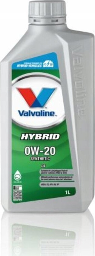 Motorolje Hybrid C5 0W20 1L, Valvoline