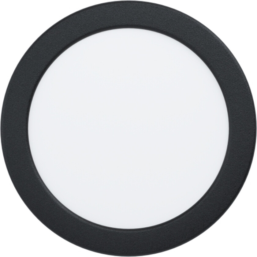 Eglo Fueva 6-Z Indbyg. Ø166 Rgb/Cct 10W 1350Lm Ip44 Sort