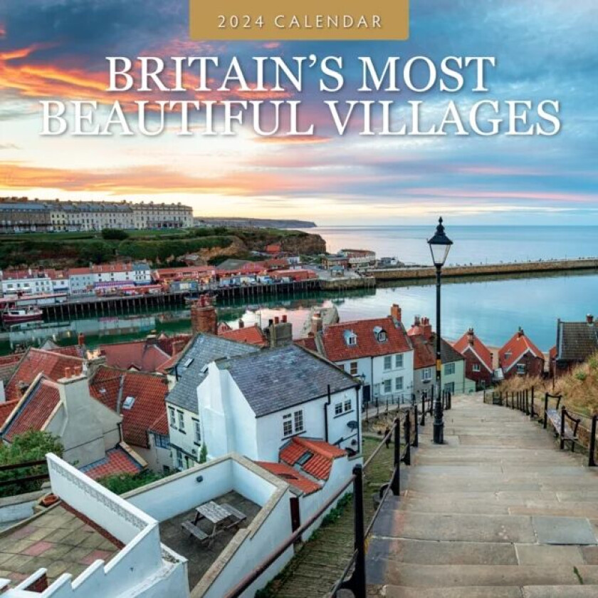 Britain's Most Beautiful Villages 2024 Square Wall Calendar av Red Robin Publishing Ltd.