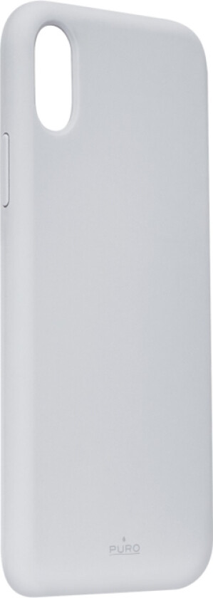 Puro Icon - Baksidedeksel For Mobiltelefon - Silikon - Lys Blå - For Apple Iphone Xs Max