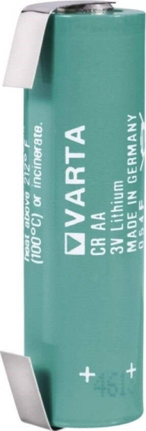 Cr Aa Lf Spesialbatteri Cr Aa Lf U-Loddefane Lithium 3 V 2000 Mah 1 Stk