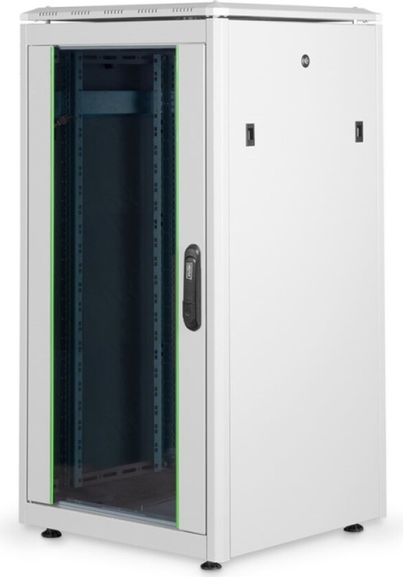 Professional Unique Dn-19 22U-6/6-1 - Rack Skap - Lysegrå, Ral 7035 - 22U - 19"