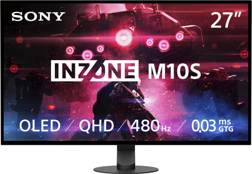 Inzone M10S 27" QHD OLED-gamingskjerm