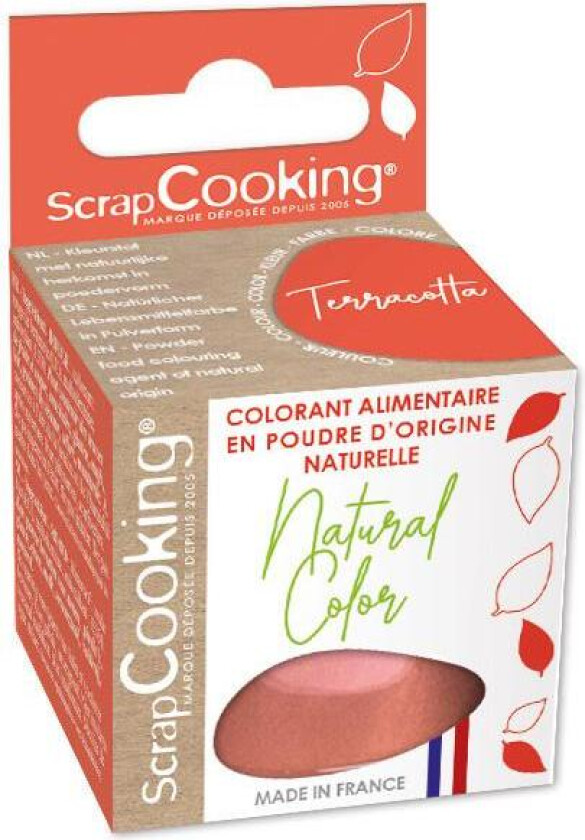 Naturlig Pulverfarge Terracotta 10g