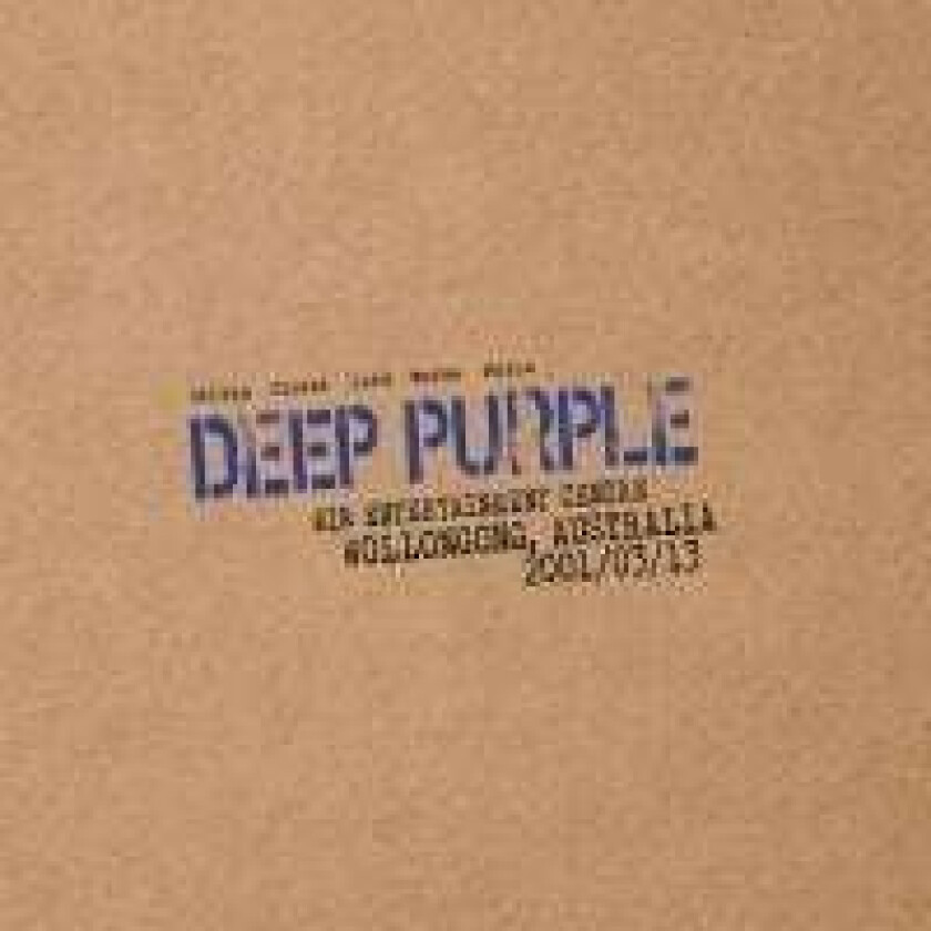 Deep Purple - Live In Wollongong 2001 (2CD)