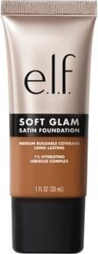 E.L.F. Cosmetics Soft Glam Satin Foundation 50 Deep Warm