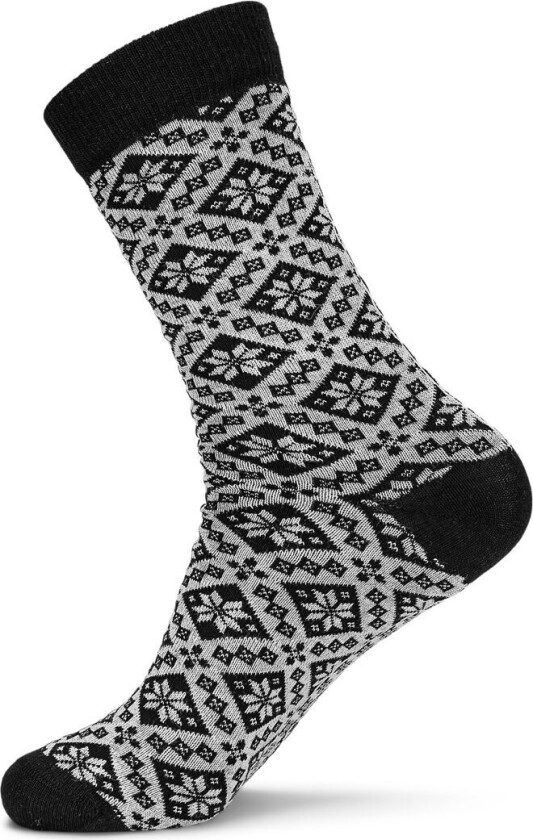 Dale Of Norway Bjorøy Sock Black Offwhite S