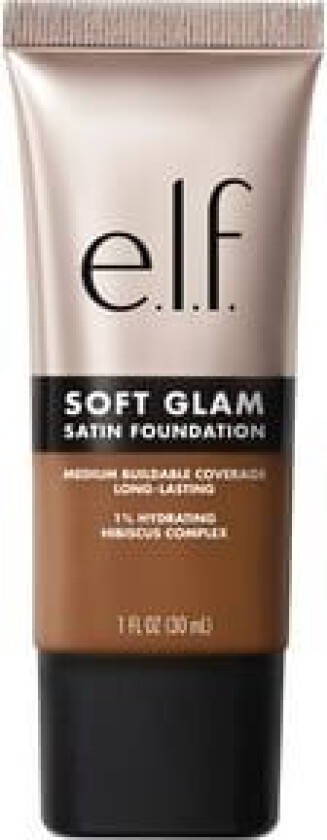 E.L.F. Cosmetics Soft Glam Satin Foundation 55 Deep Warm