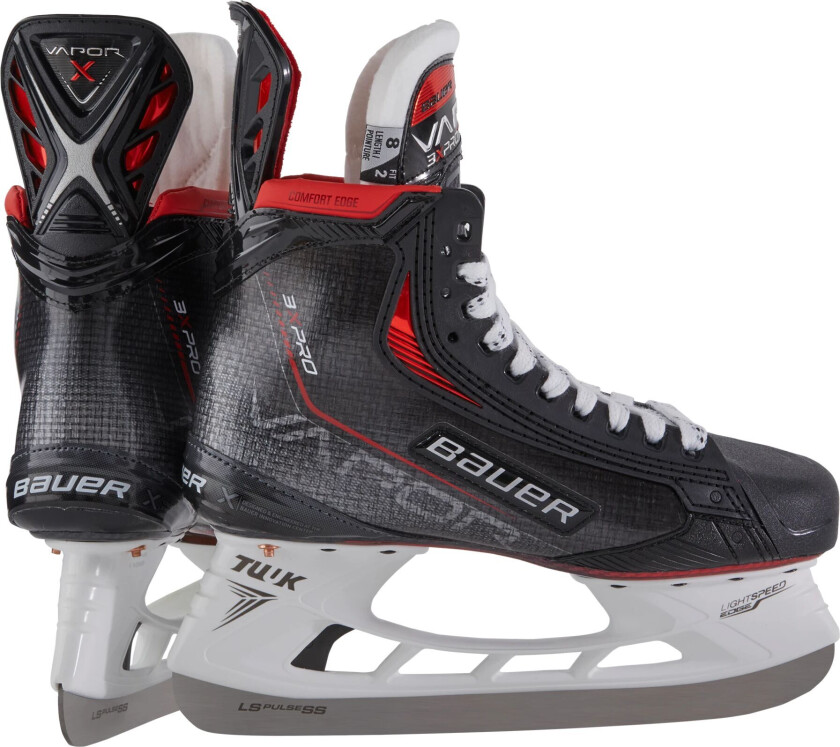 bauer S21 VAPOR 3X PRO SKATE - INT 21/22, hockeyskøyte intermediate Fit2