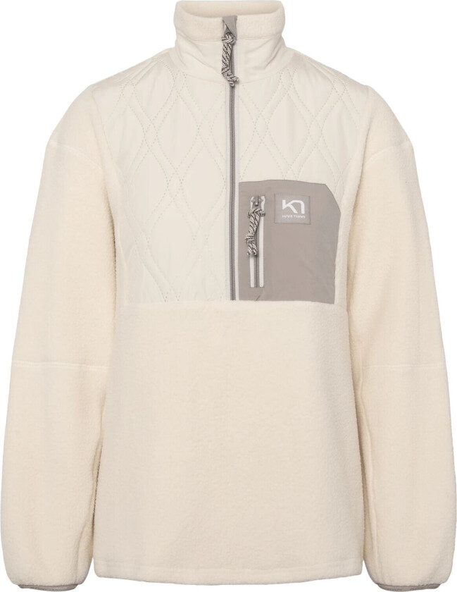 Røthe Halfzip, fleecegenser, dame Light beige