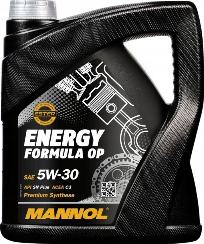 Oil Energy Formula Op 5W/30 Syntetisk For Motorer 5 L