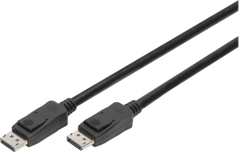 Bilde av - Displayport-Kabel - Displayport (Hann) Til Displayport (Hann) - Displayport 1.4 - 1 M - 4K-Støtte, 8K-Støtte, 5K-Støtte - Svart