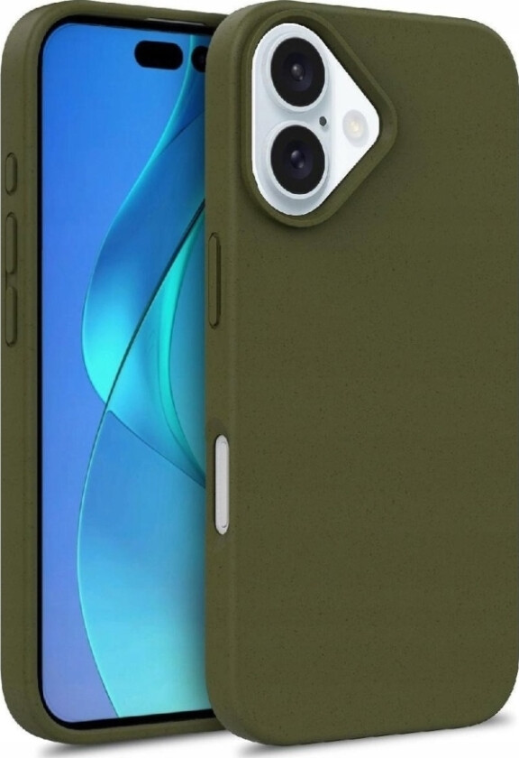 Etui Multiple Color Wheat Bran Case Magsafe Na Iphone 16 Pro - Ciemnozielone