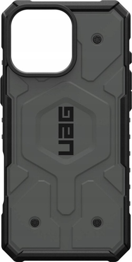 Uag Uag Pathfinder Magsafe - Beskyttelsesdeksel Til Iphone 16 Pro Max Kompatibel Med Magsafe Sølv - Sikkerhetsgaranti. Enkle Avdrag. Gratis Frakt Fra