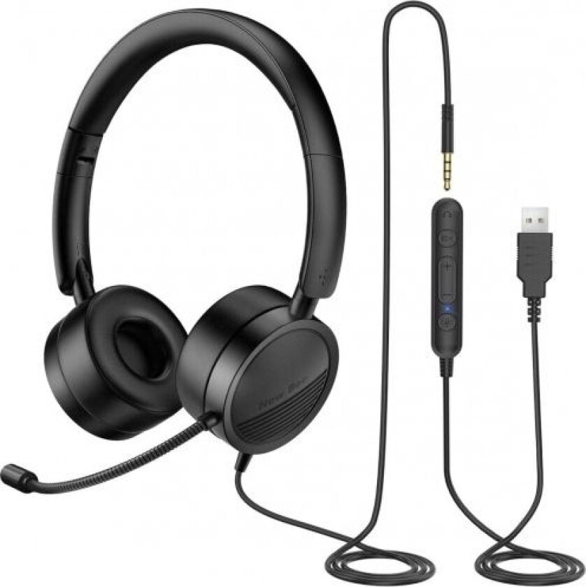 Headphones With Microphone Newbee Headphones With Microphone New Bee H360 Usb