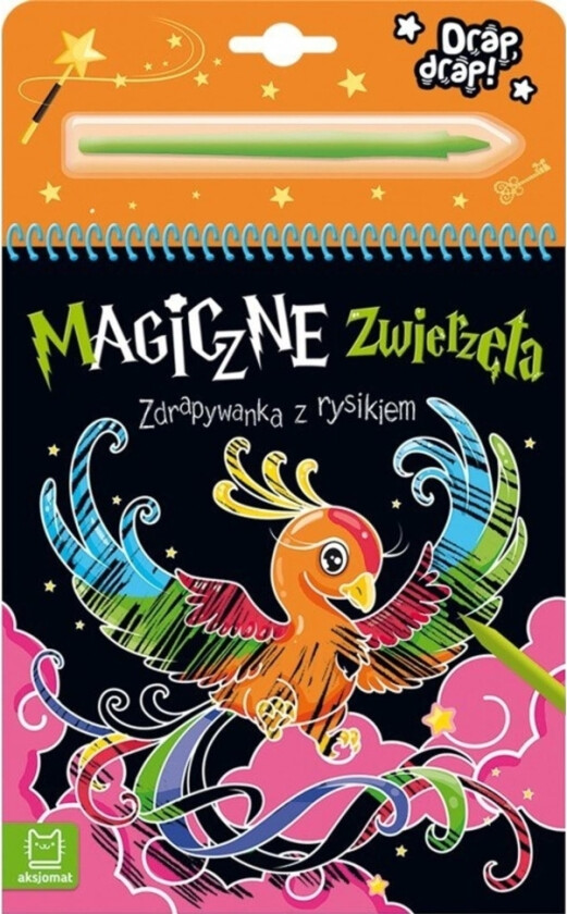 Skrapespill Med Stylus Magic Animals 3738 35190