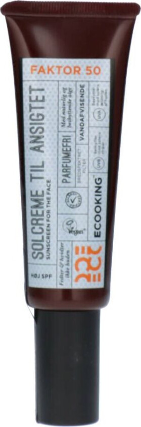 Solkrem For Ansiktet SPF 50 50 ml