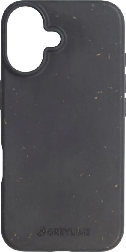 iPhone 16 GreyLime 100% Biologisk Nedbrytbar Deksel - Svart - Kjøp et Deksel & Plant et Tre