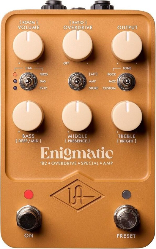 Bilde av UAFX Enigmatic 82 Overdrive Special Amp