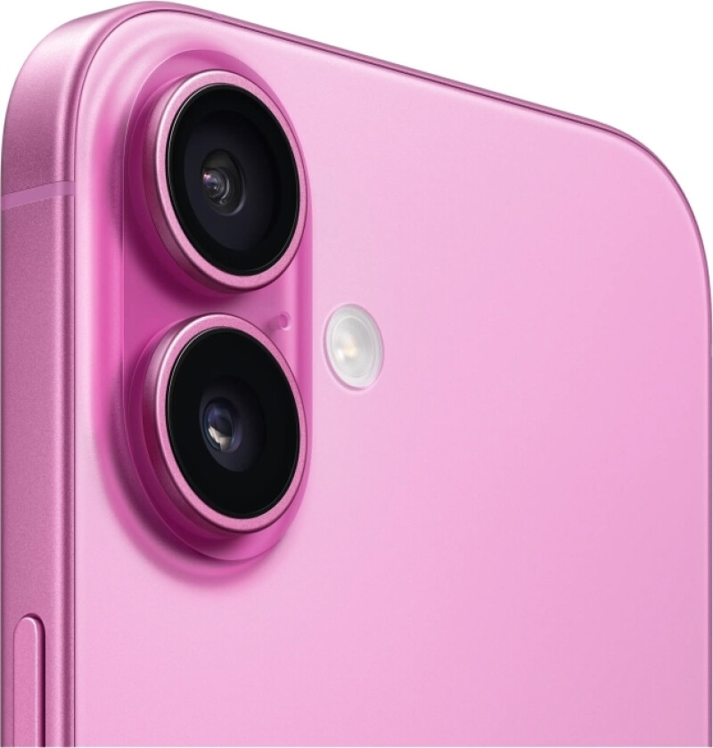 Iphone 16 - 5G Smartphone - Dobbelt-Sim / Internminne 128 Gb - Oled-Display - 6.1" - 2556 X 1179 Piksler - 2X Bakkameraer 48 Mp, 12 Mp - Front