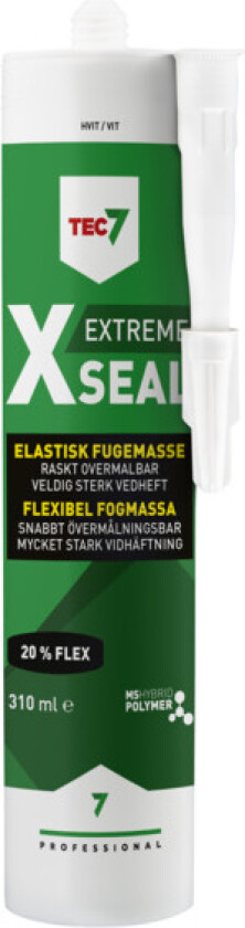 Tec7 X-Seal hvit 310 ml