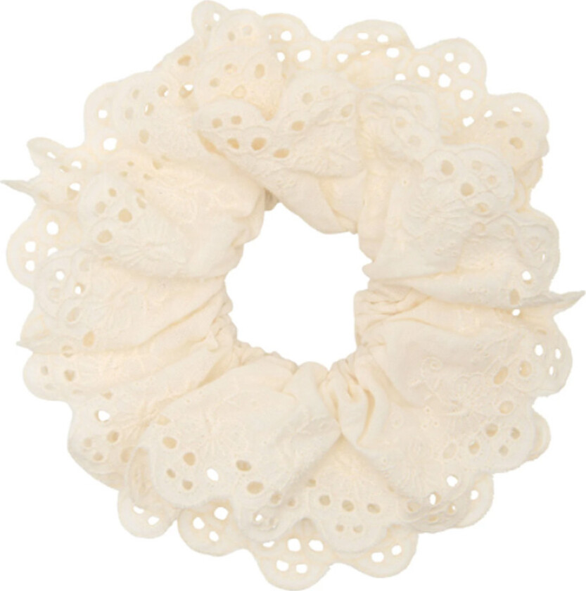 Lace Scrunchie Ivory