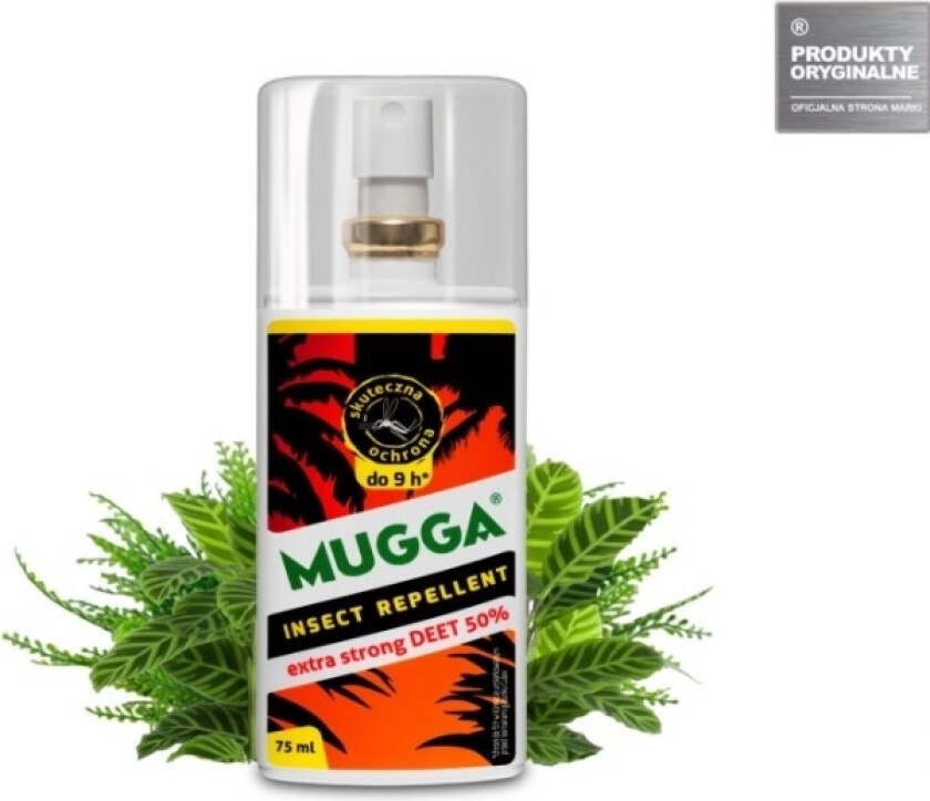 Uod Repelentas Mugga Extra Strong 50% Deet 75Ml