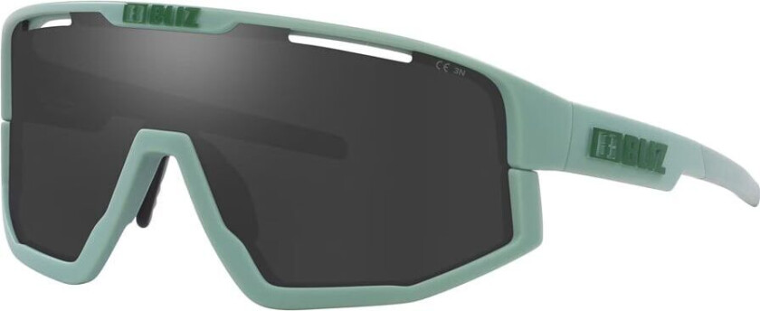 Fusion Matt Green / Smoke W Silver Mirror One Size