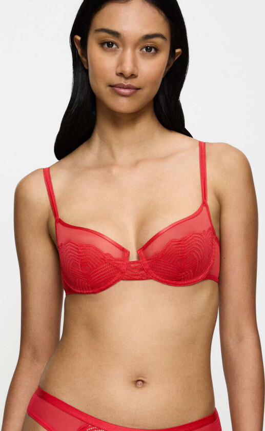Delightful Spotlight W BH med spiler, rød, Størrelse: 85B, Kvinner