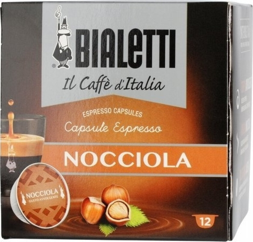 Nocciola, Kaffe Kapsyl, Kaffe, Diva, 1 Kopper, Aluminium, Brun, 188 Mm